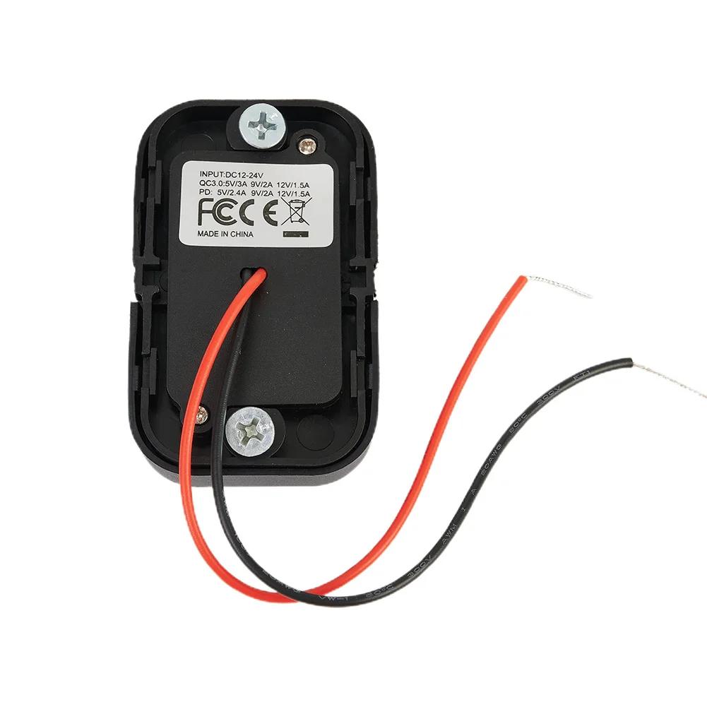  PD + QC3 0  RV    ܼƮ,  USB Ʈ,  ĸ,  ġ, 12V, 24V
